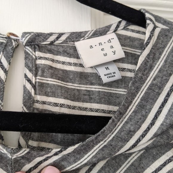 [A New Day] Chevron Ruffled Peplum Top - M - Picture 5 of 5